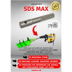 Adapter do świdra SDS MAX