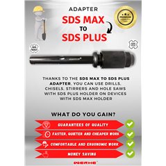 Adapter Sds Max na Sds Plus