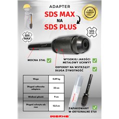 Adapter Sds Max na Sds Plus